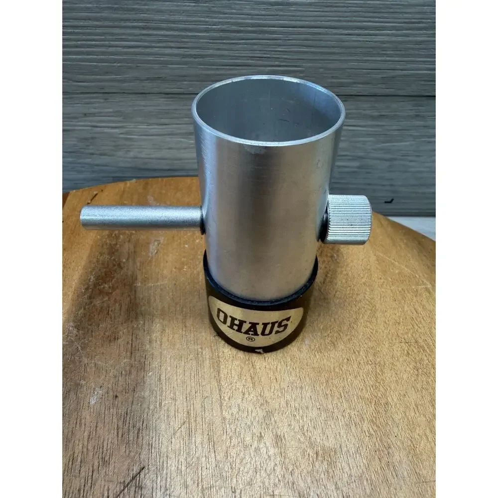 VINTAGE OHAUS POWDER TRICKLER WEIGHTED BASE